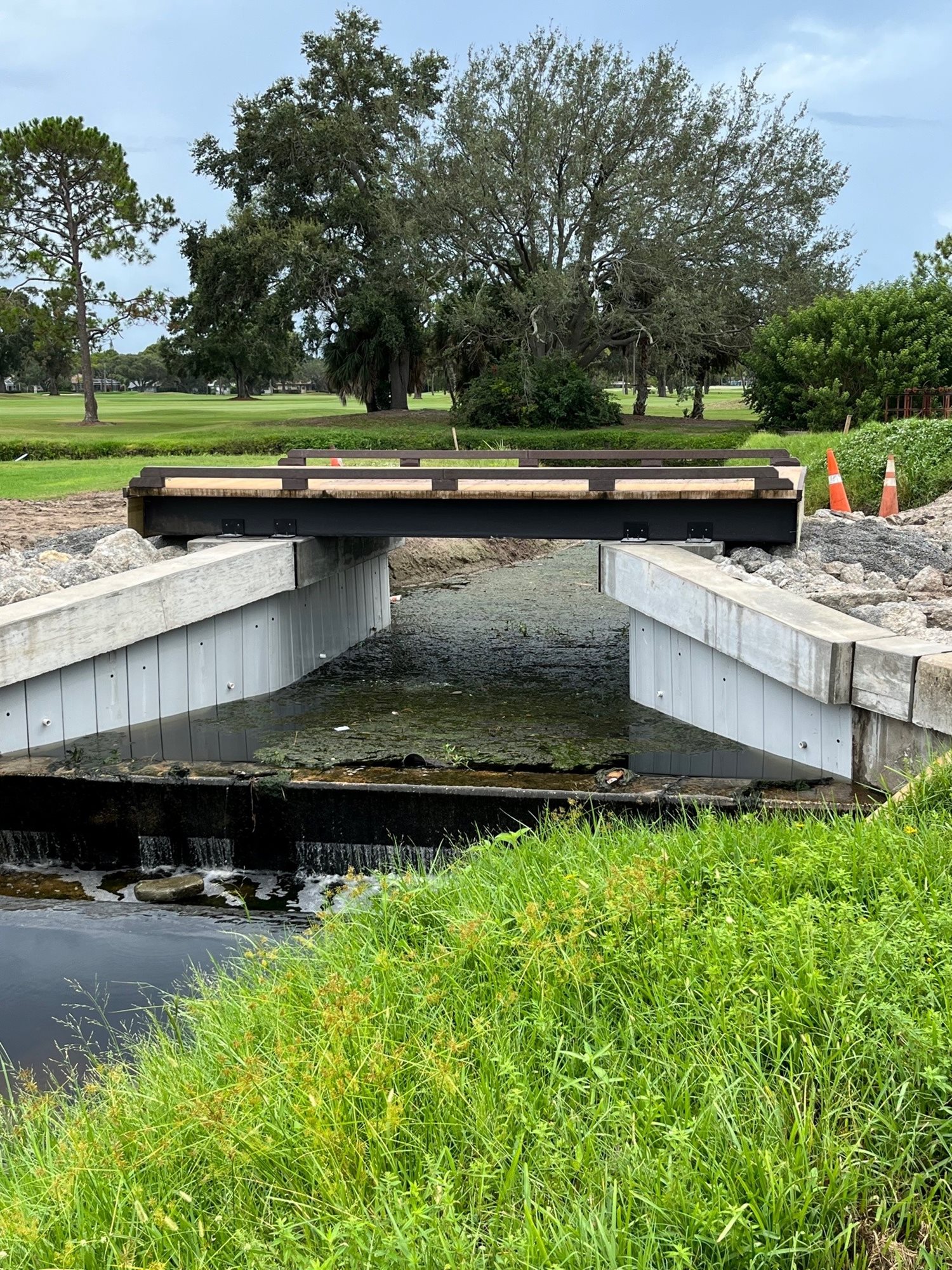 Bridge Set in Place - August 14, 2023